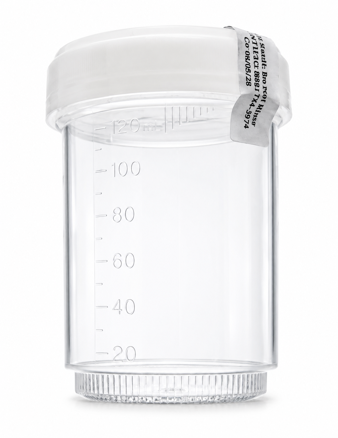 Sterile Sample Bottle with Sodium Thiosulfate