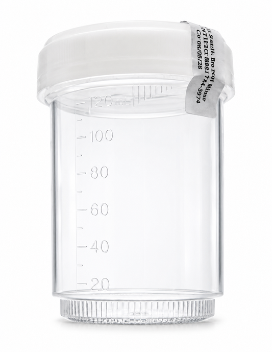 Sterile Sample Bottle with Sodium Thiosulfate